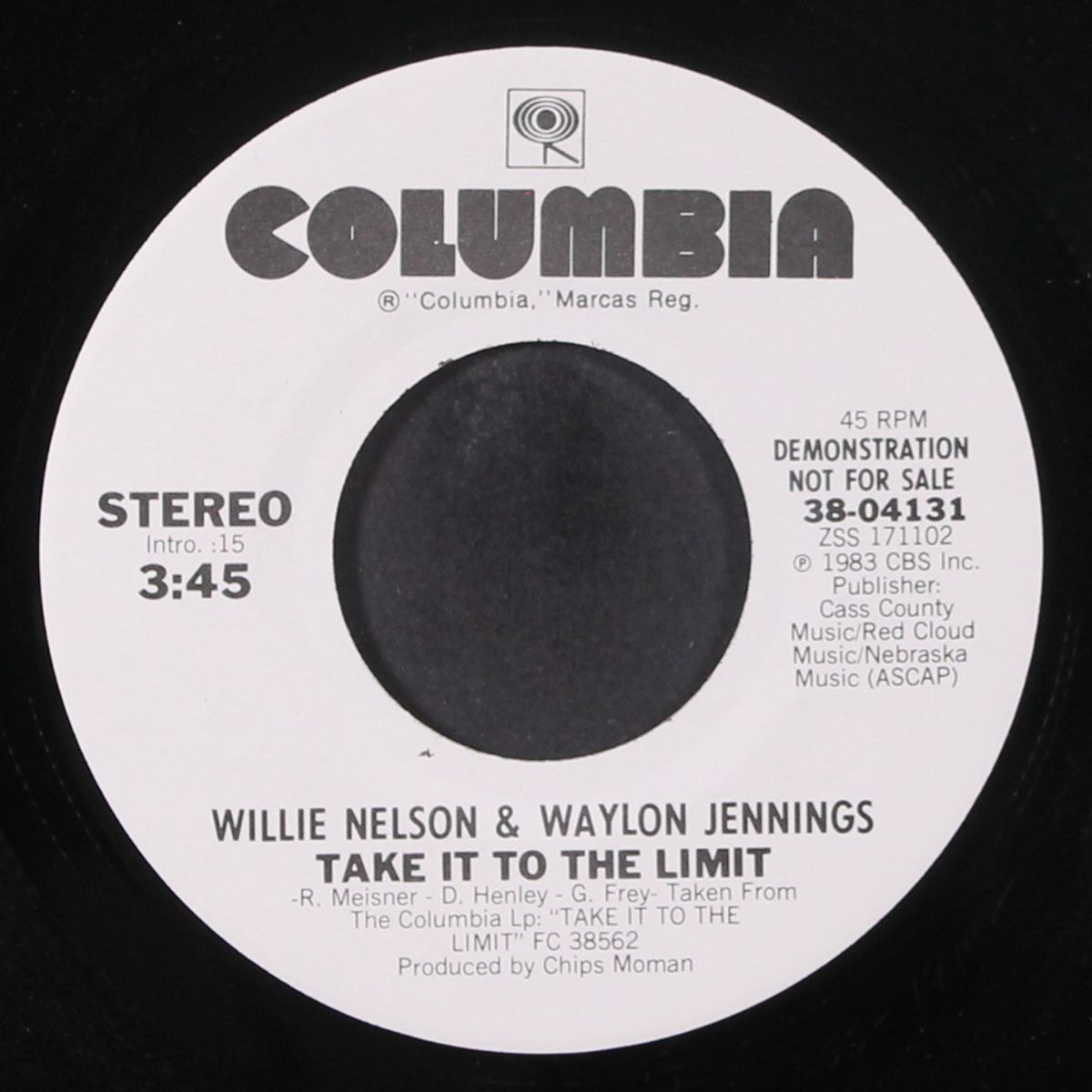 take it to the limit / same by WILLIE NELSON & WAYLON JENNINGS