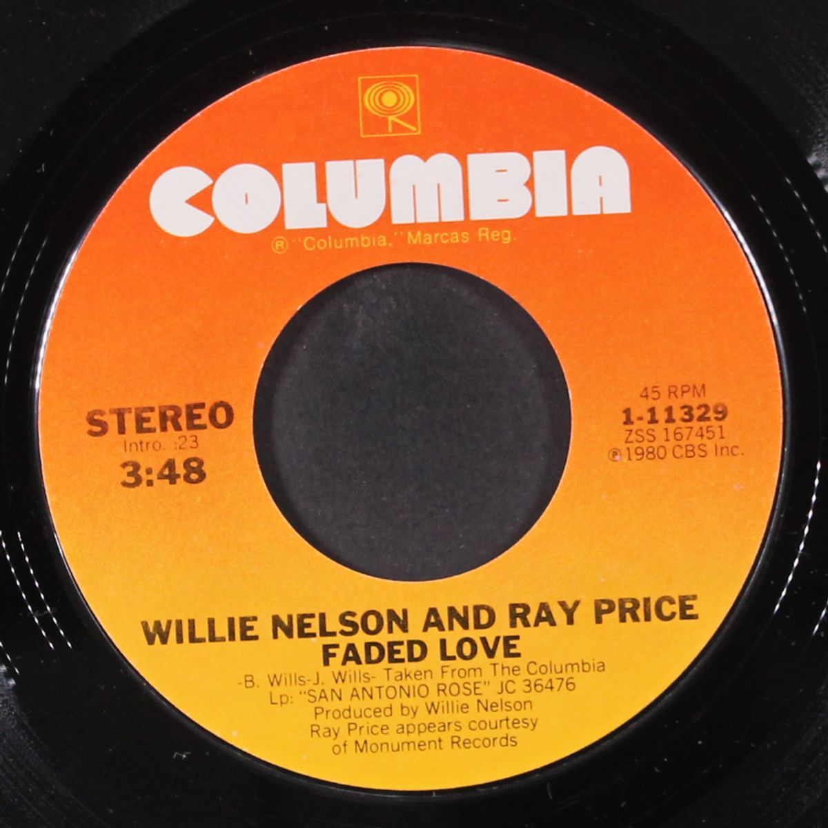 faded love / this cold war with you by WILLIE NELSON & RAY PRICE