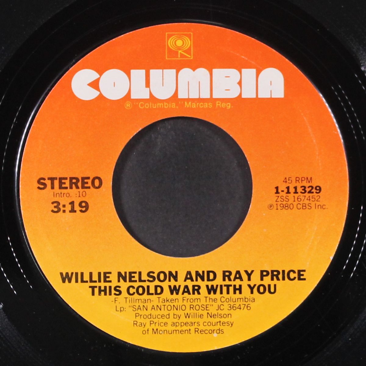 faded love / this cold war with you by WILLIE NELSON & RAY PRICE