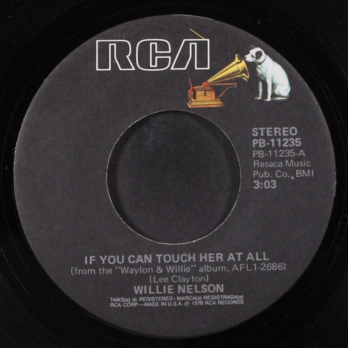 if you can touch her at all / rainy day blues by WILLIE NELSON