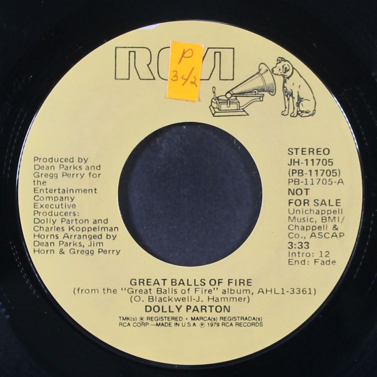great balls of fire / mono by DOLLY PARTON