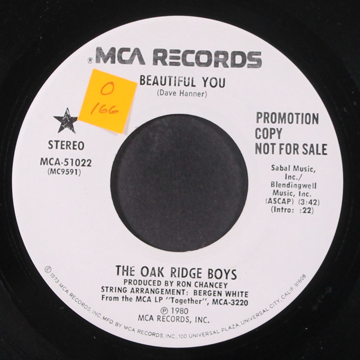 beautiful you / same by OAK RIDGE BOYS