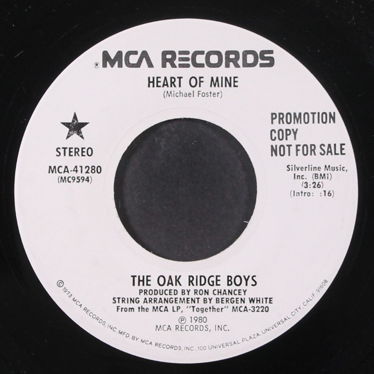 heart of mine / same by OAK RIDGE BOYS