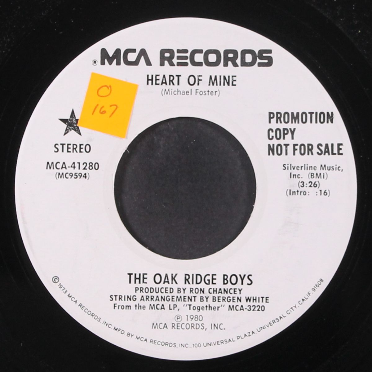 heart of mine / same by OAK RIDGE BOYS