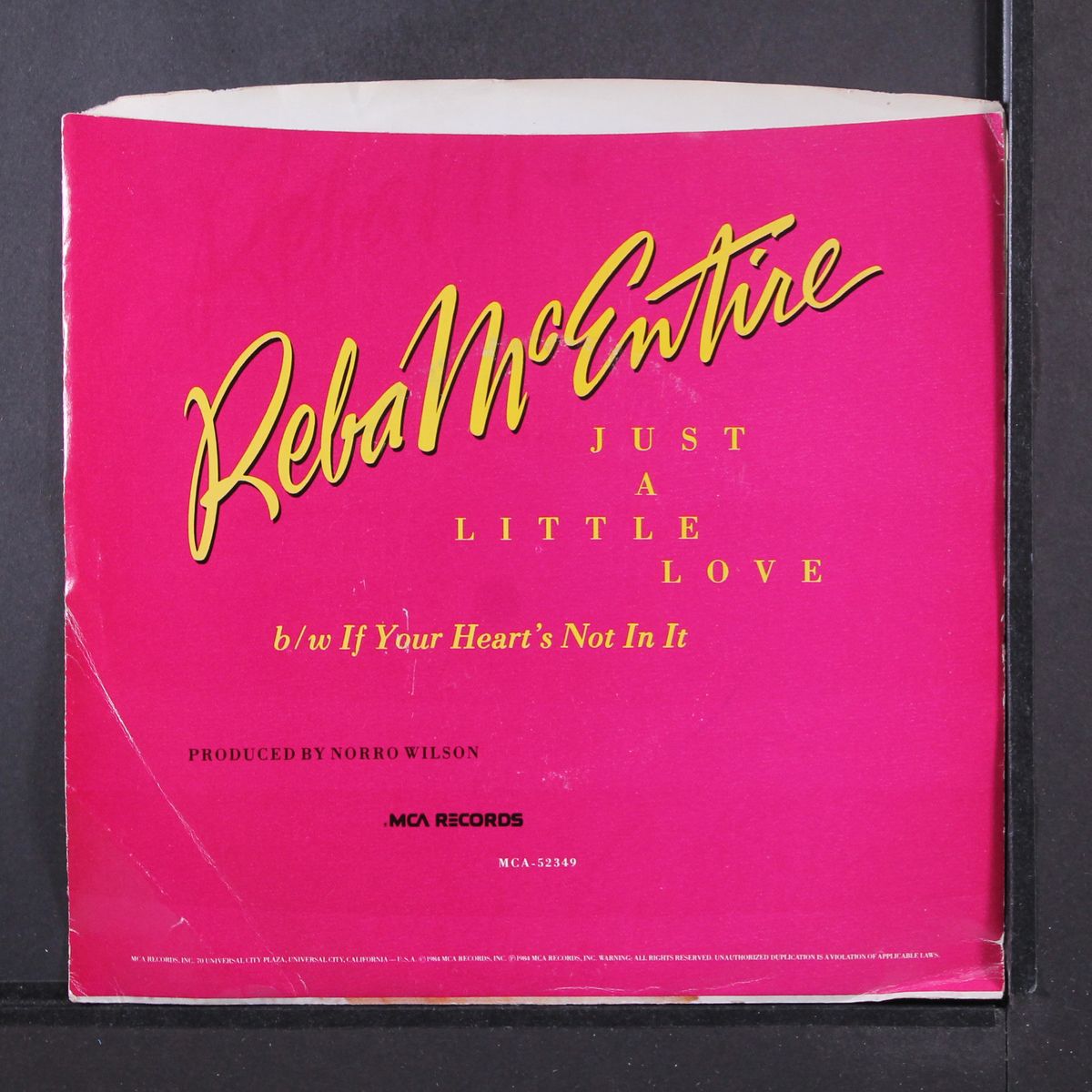 just a little love / same by REBA MCENTIRE