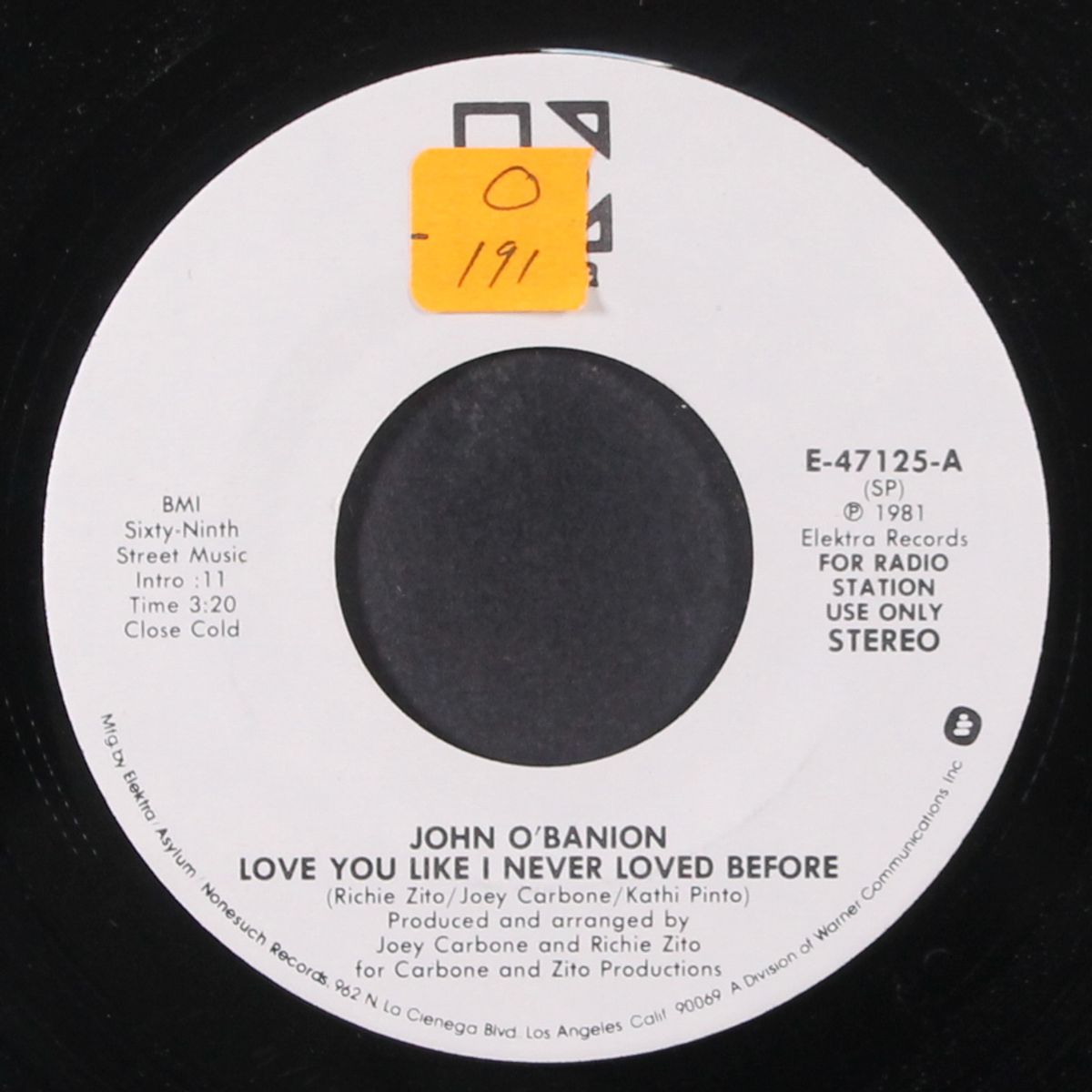 love you liked i never loved before / mono by JOHN O'BANNON