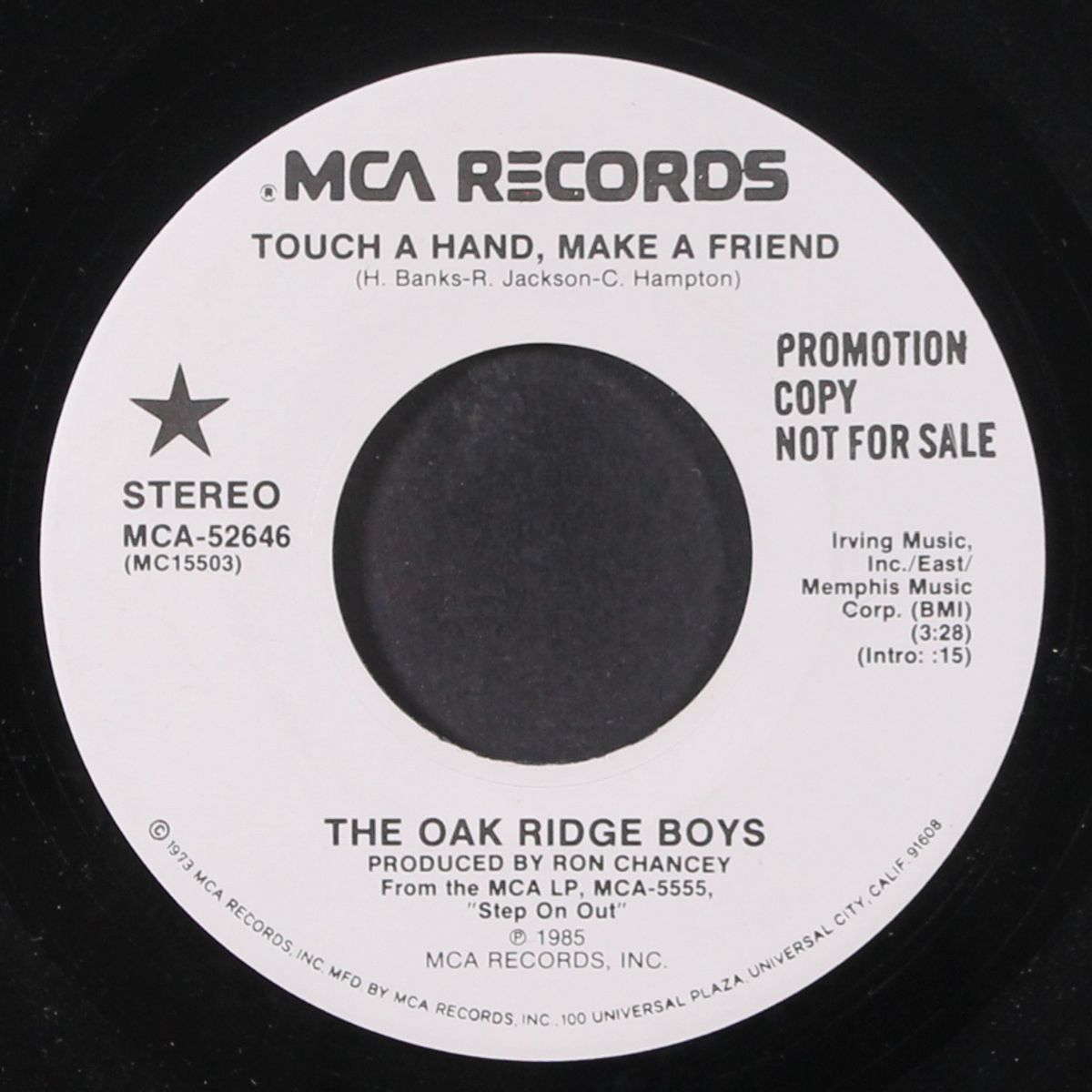 touch a hand, make a friend / same by OAK RIDGE BOYS