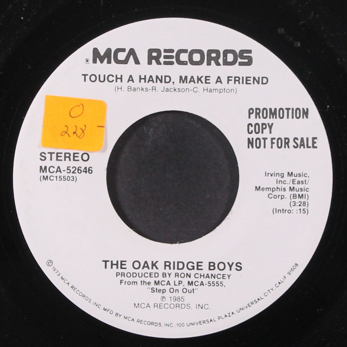 touch a hand, make a friend / same by OAK RIDGE BOYS