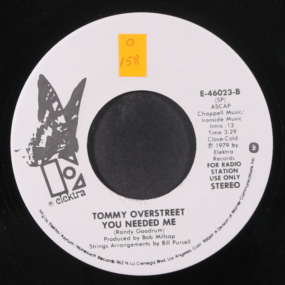i'll never let you down by TOMMY OVERSTREET