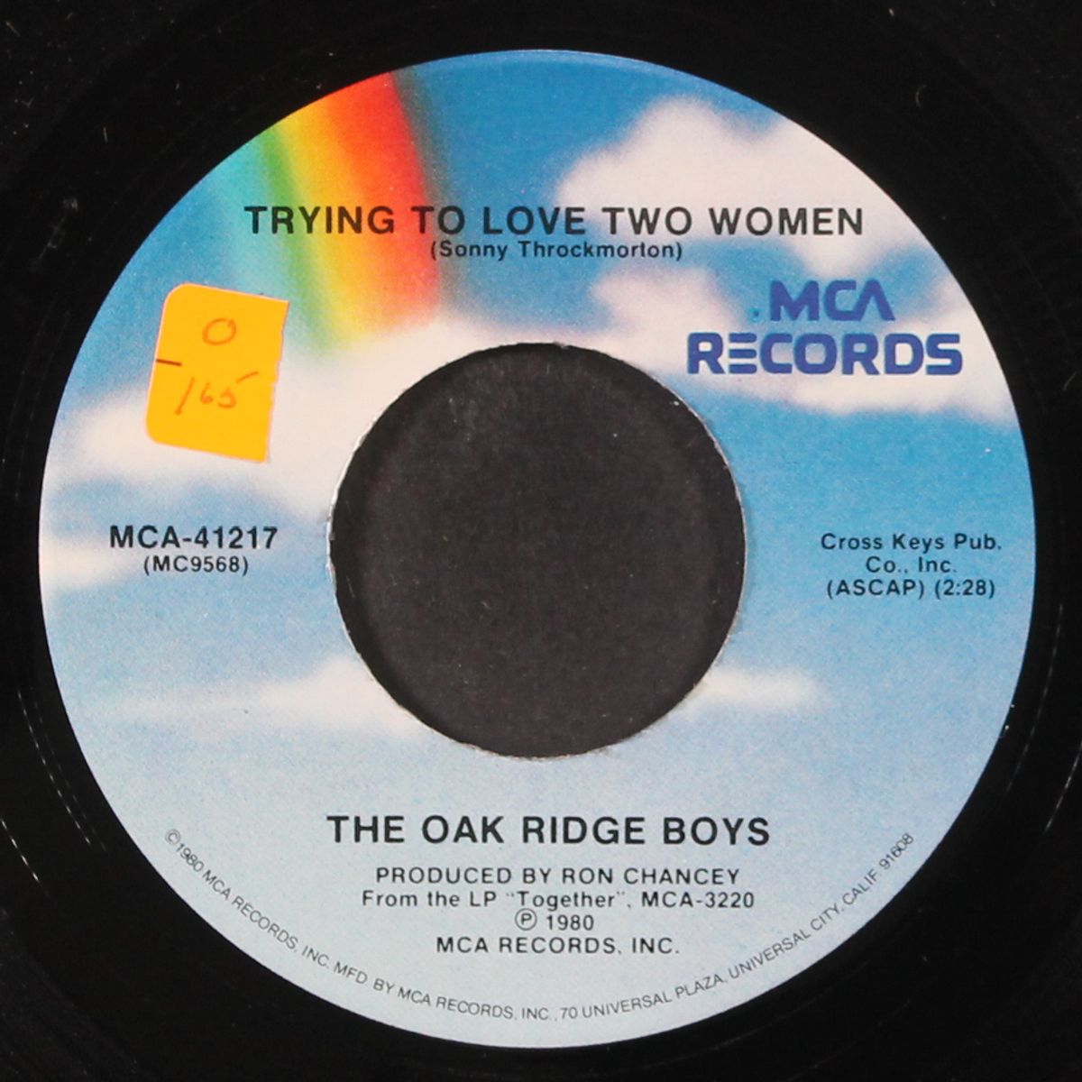 trying to love two women / same by OAK RIDGE BOYS