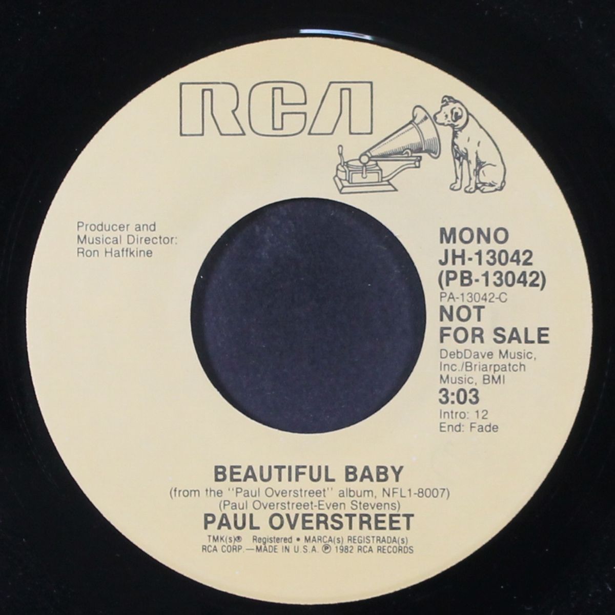 beautiful baby / mono by PAUL OVERSTREET
