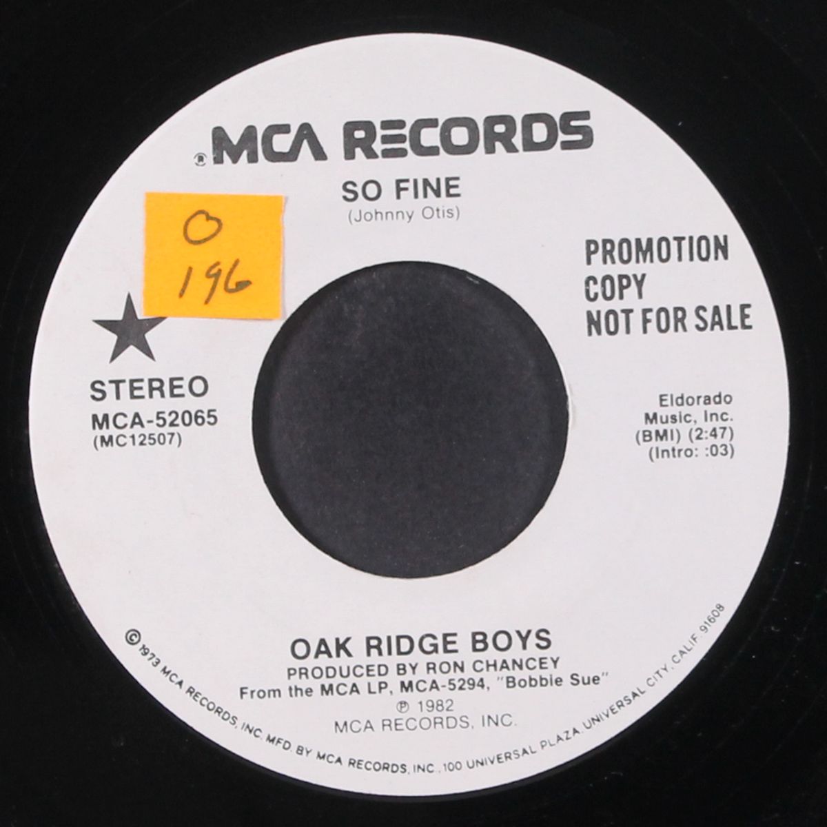 so fine / same by OAK RIDGE BOYS
