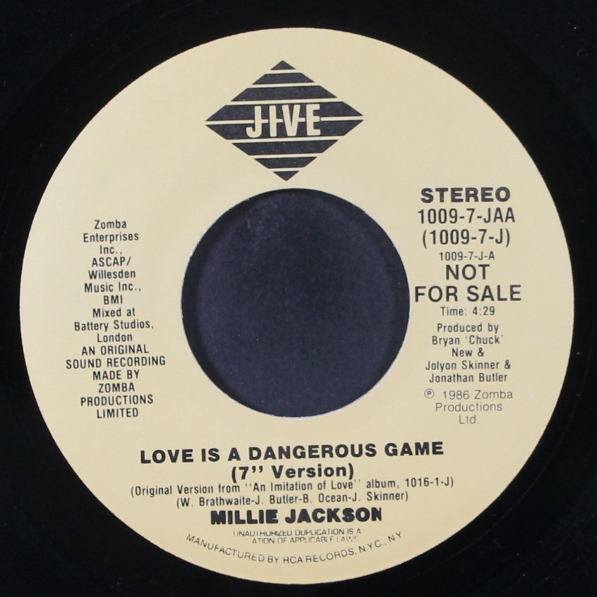love is a dangerous game / version by MILLIE JACKSON