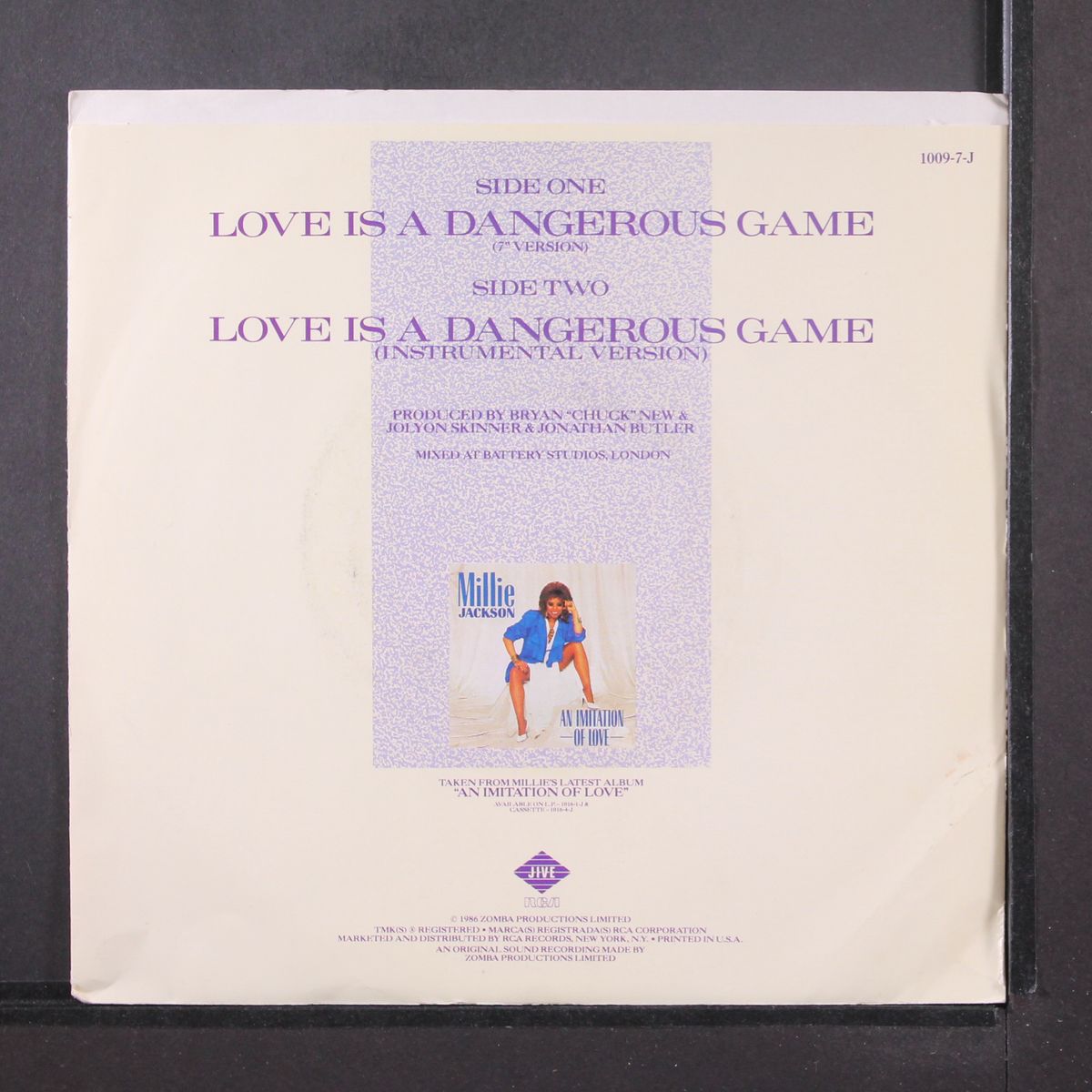 love is a dangerous game / version by MILLIE JACKSON