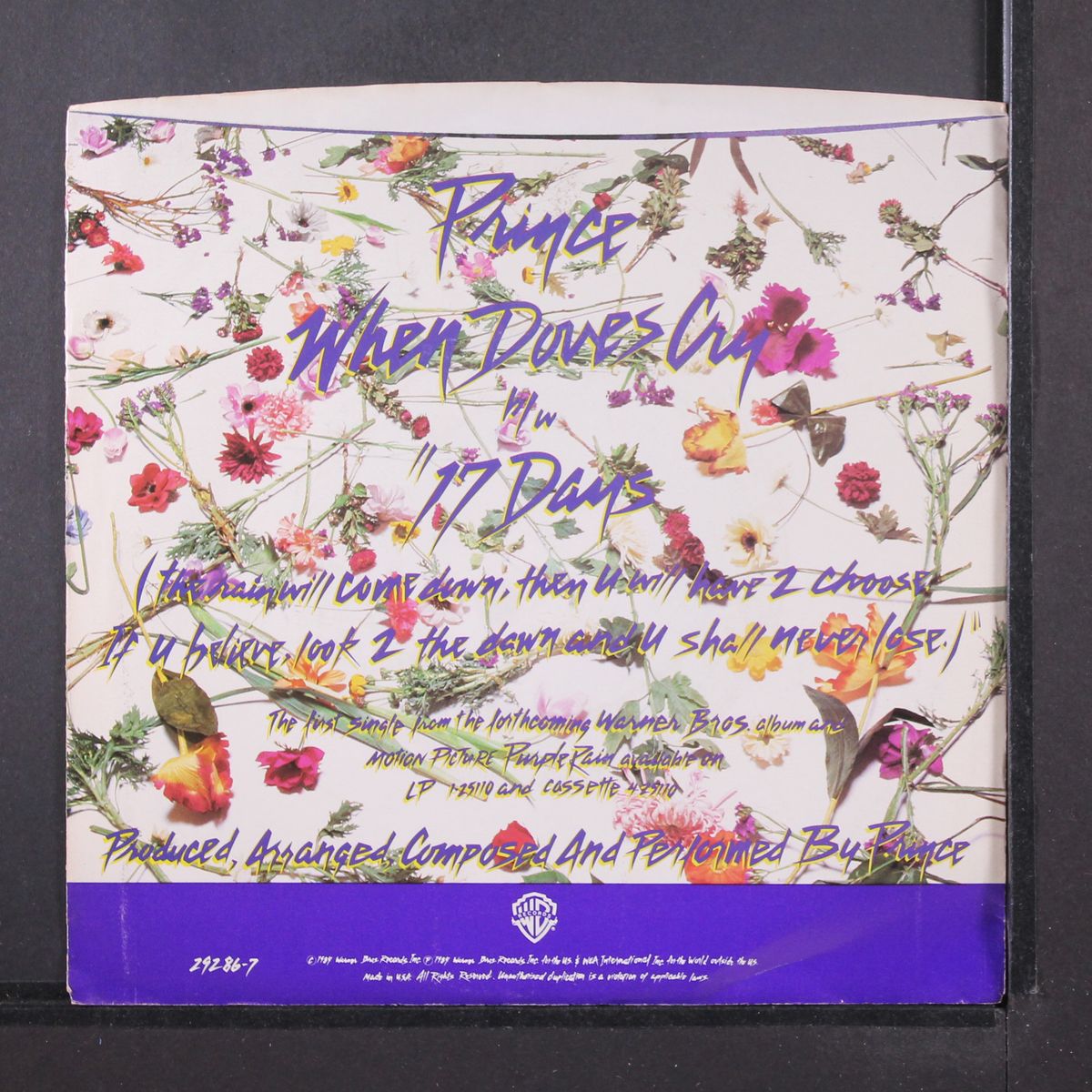 when doves cry / same by PRINCE