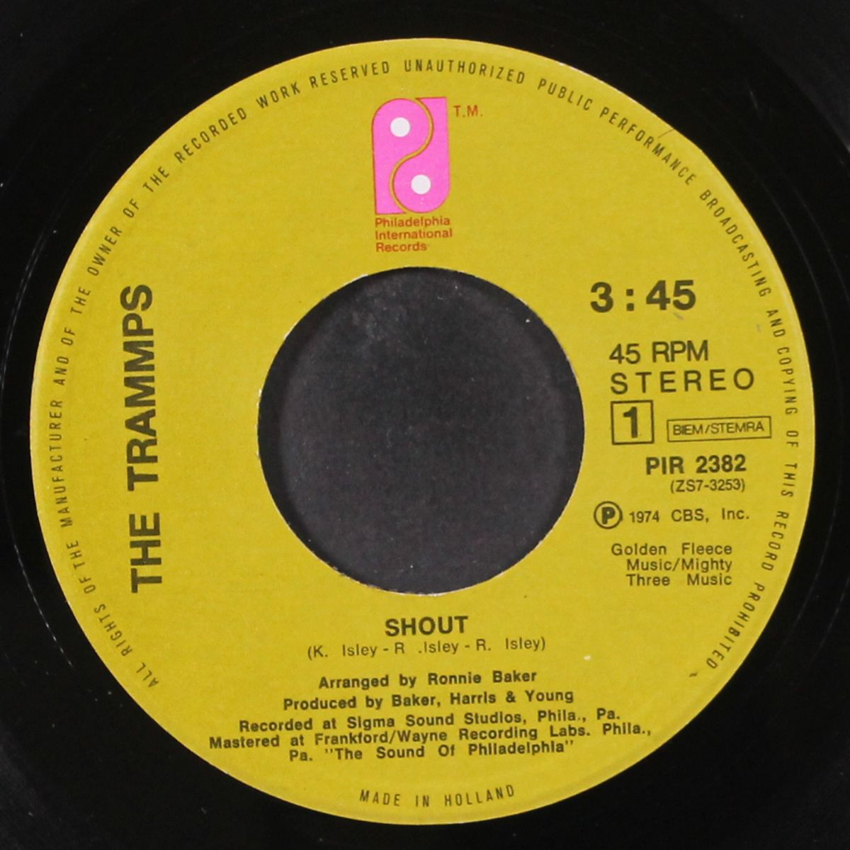 where do we go from here / shout by TRAMMPS