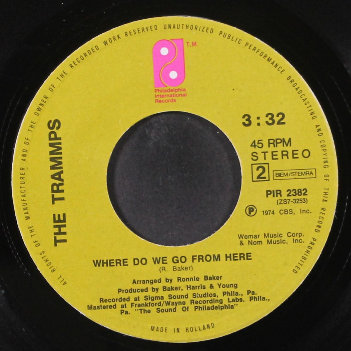 where do we go from here / shout by TRAMMPS