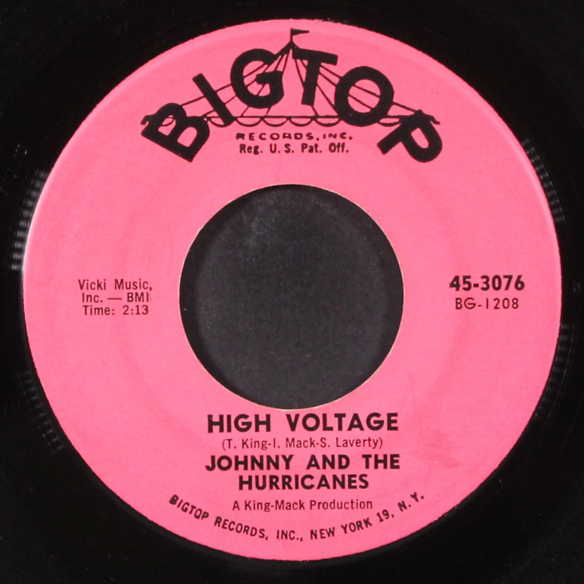 old smokie / high voltage by JOHNNY & HURRICANES