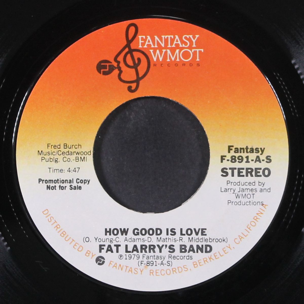 how good is love / like to get to know you better by FAT LARRY'S BAND