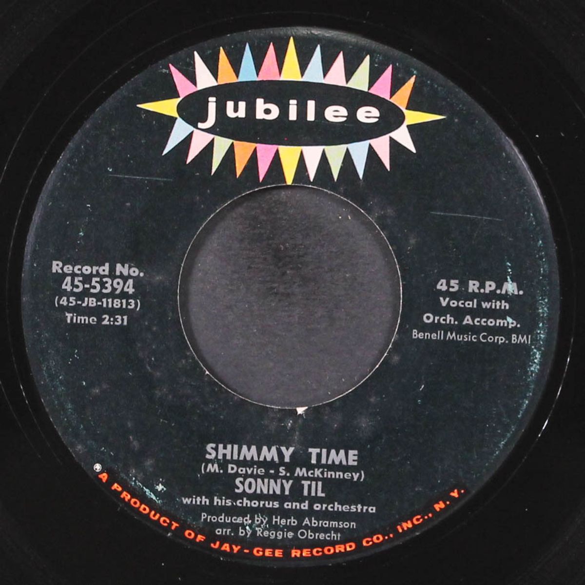night and day / shimmy time by SONNY TIL & GROUP