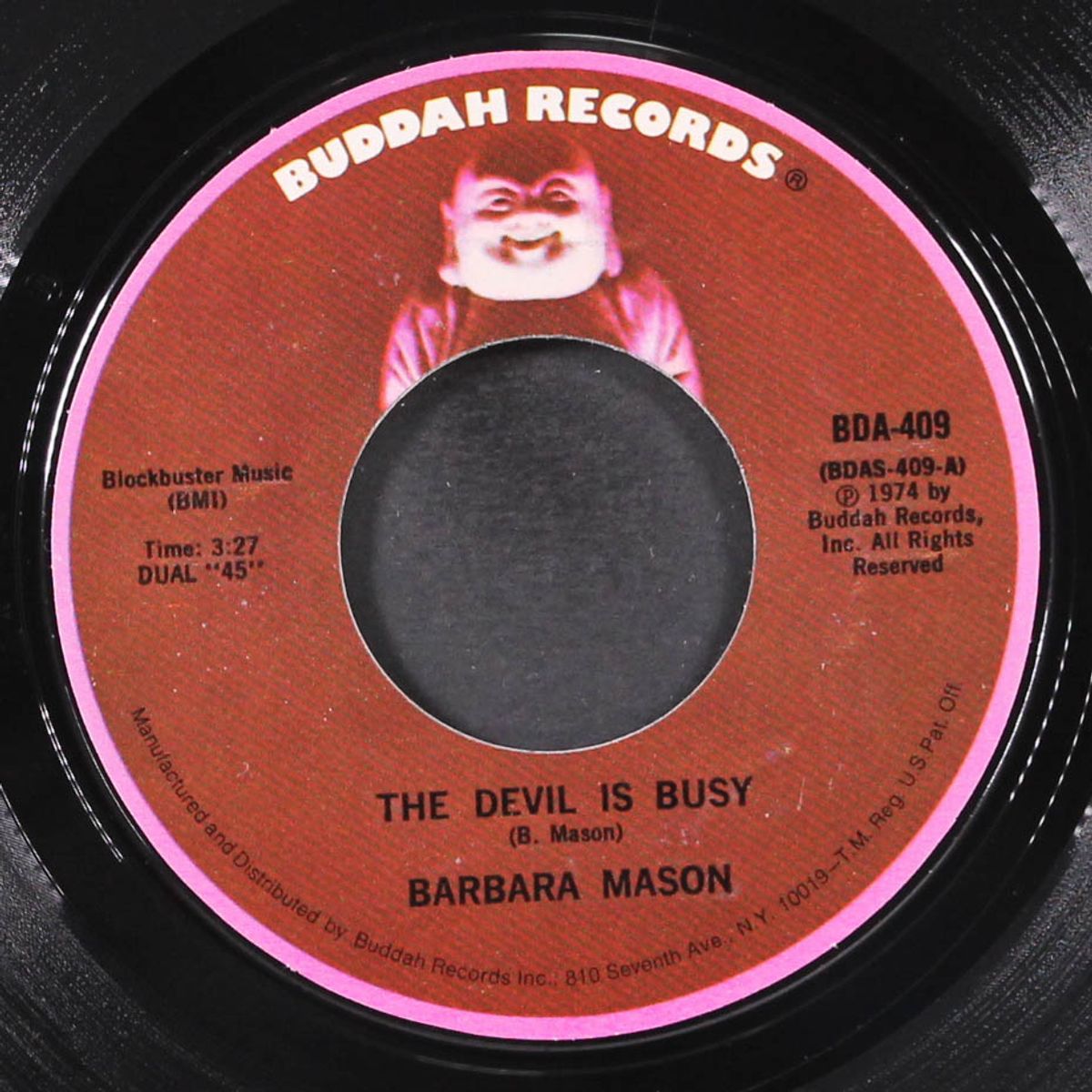 the devil is busy / all in love is fair by BARBARA MASON