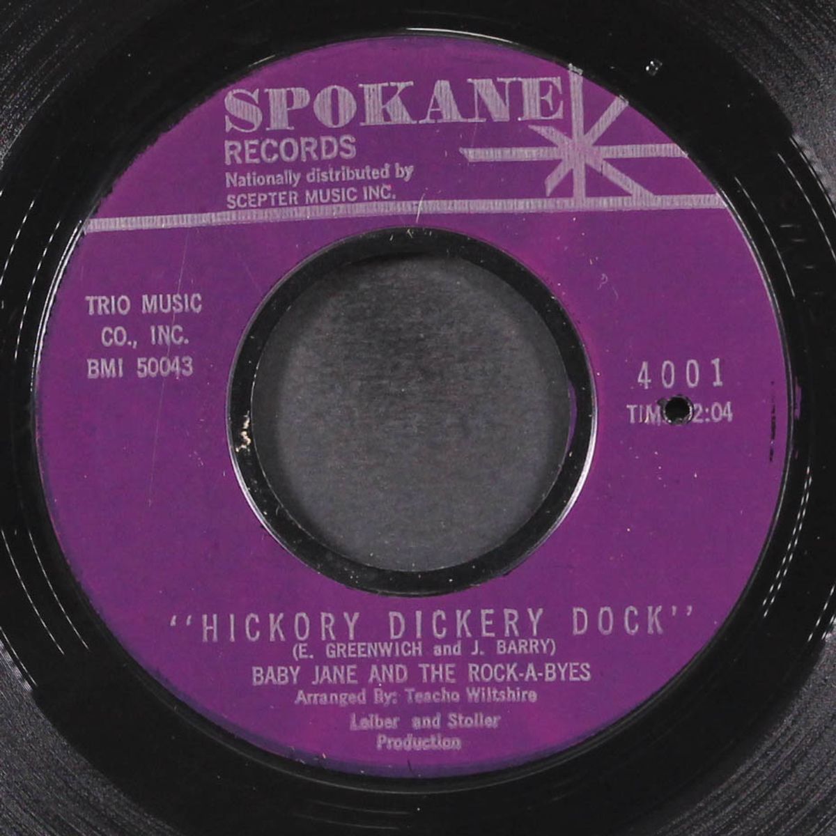 half deserted street / hickory dickery rock by BABY JANE & ROCK-A-BYES