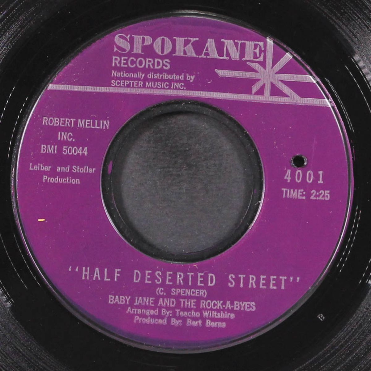 half deserted street / hickory dickery rock by BABY JANE & ROCK-A-BYES