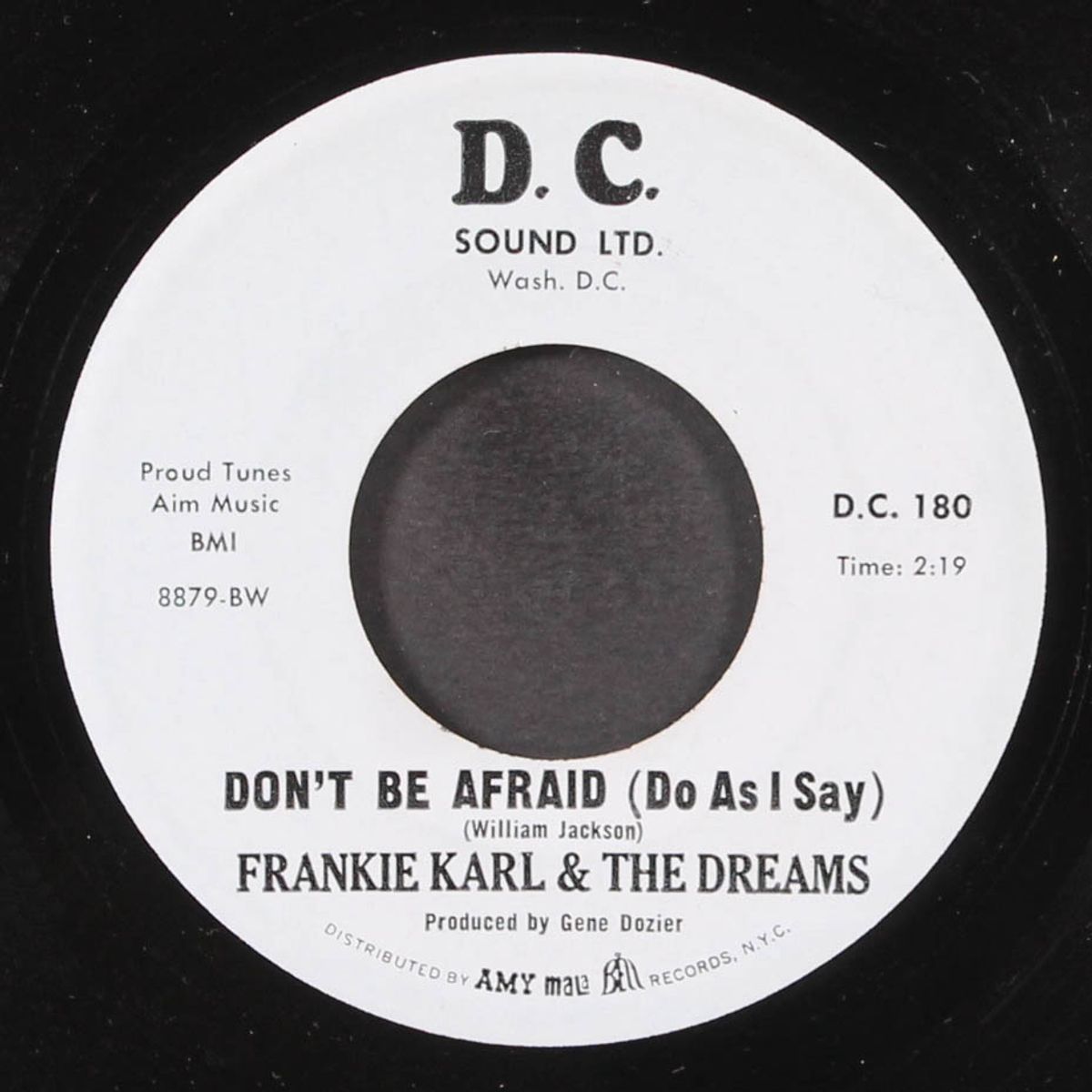 don't be afraid / i'm so glad by FRANKIE KARL & DREAMS