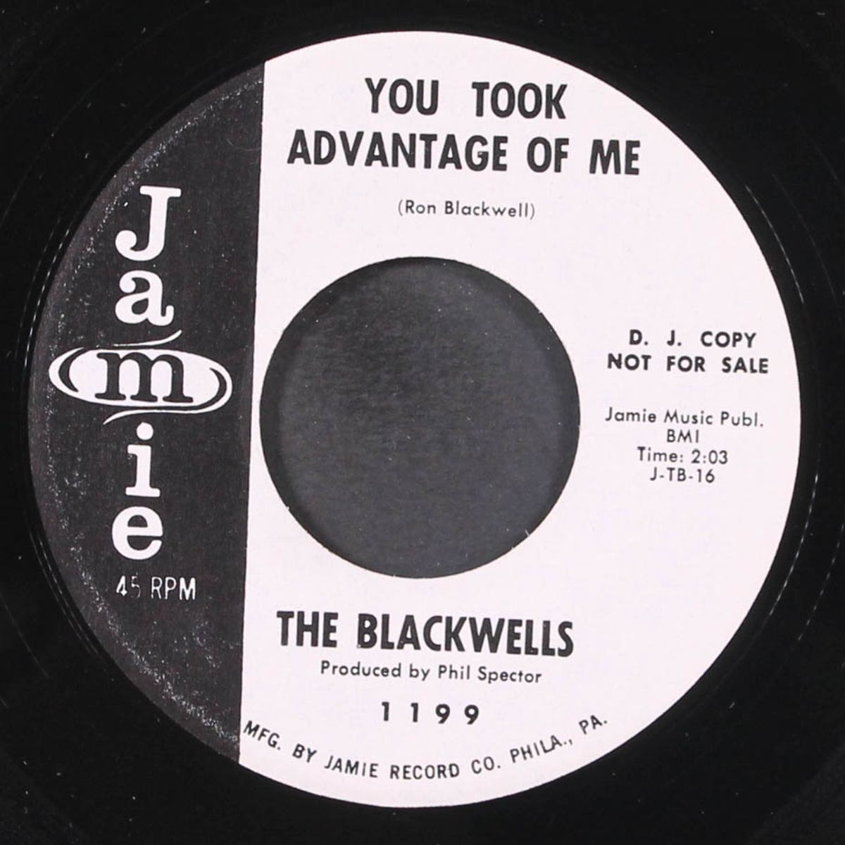 you took advantage of me / i by BLACKWELLS