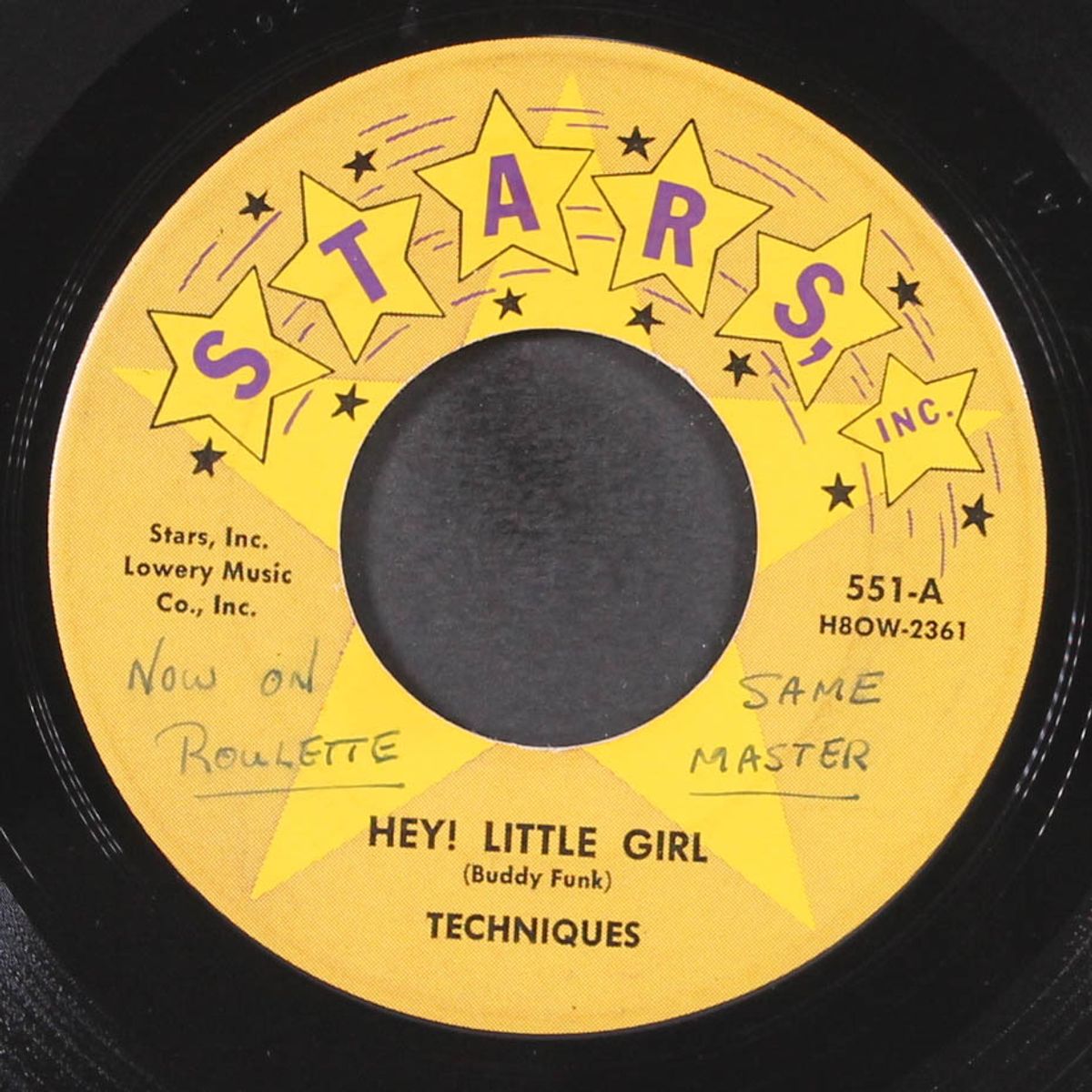 he! little girl / in a round about way by TECHNIQUES
