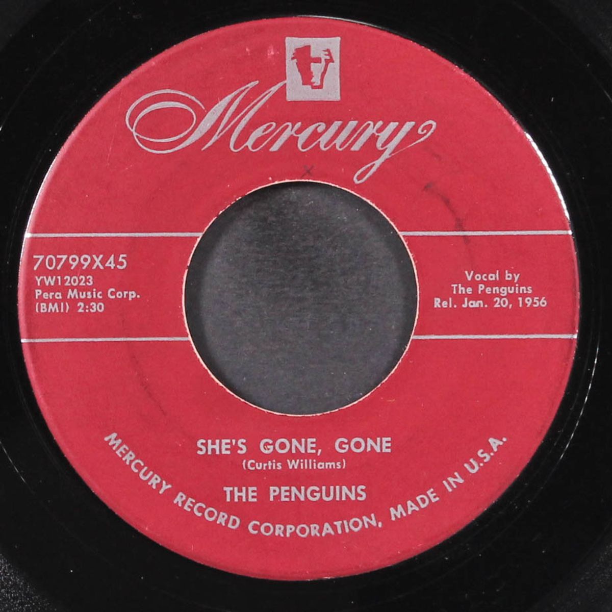 my troubles are not at an end / she's gone, gone by PENGUINS