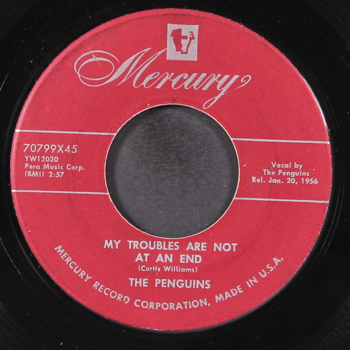 my troubles are not at an end / she's gone, gone by PENGUINS
