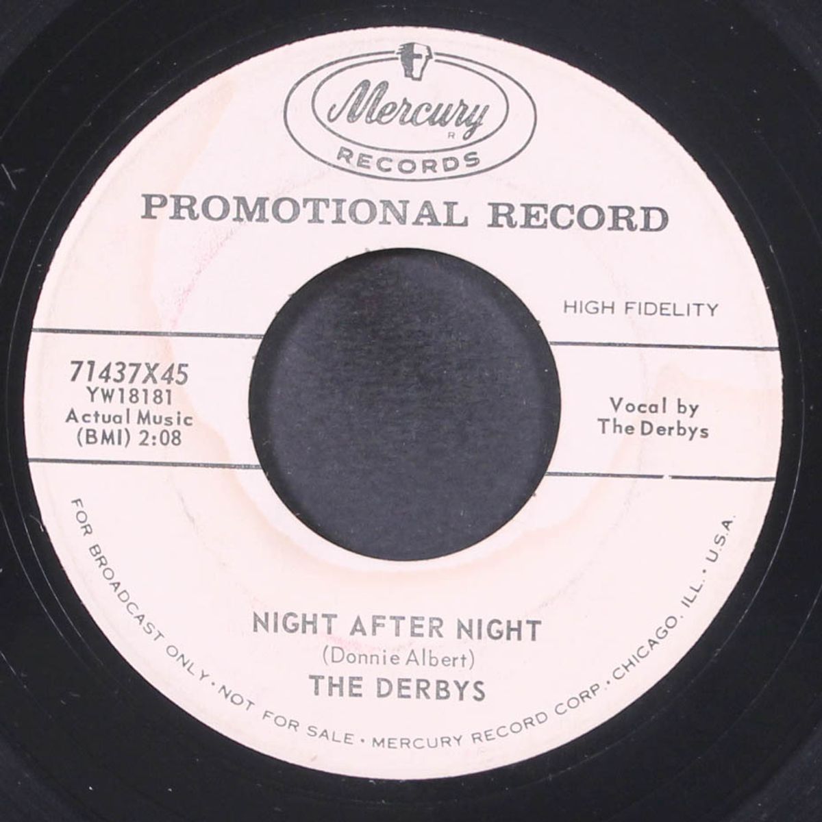 night after night / just leave me alone by DERBYS