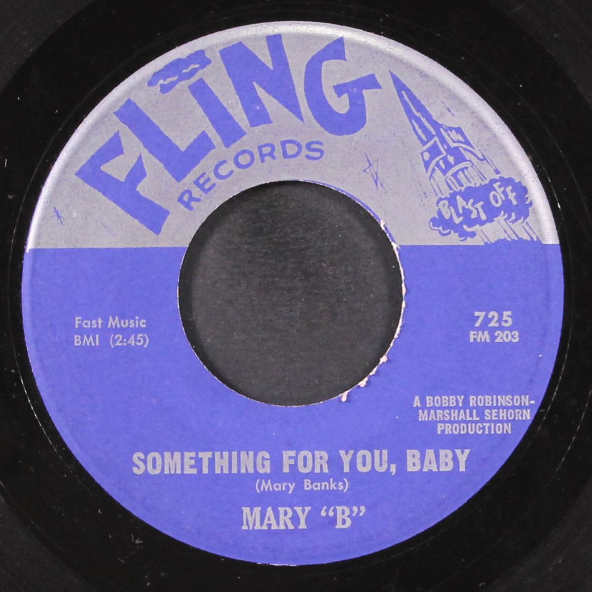 something for you, baby / since i fell for you by MARY B