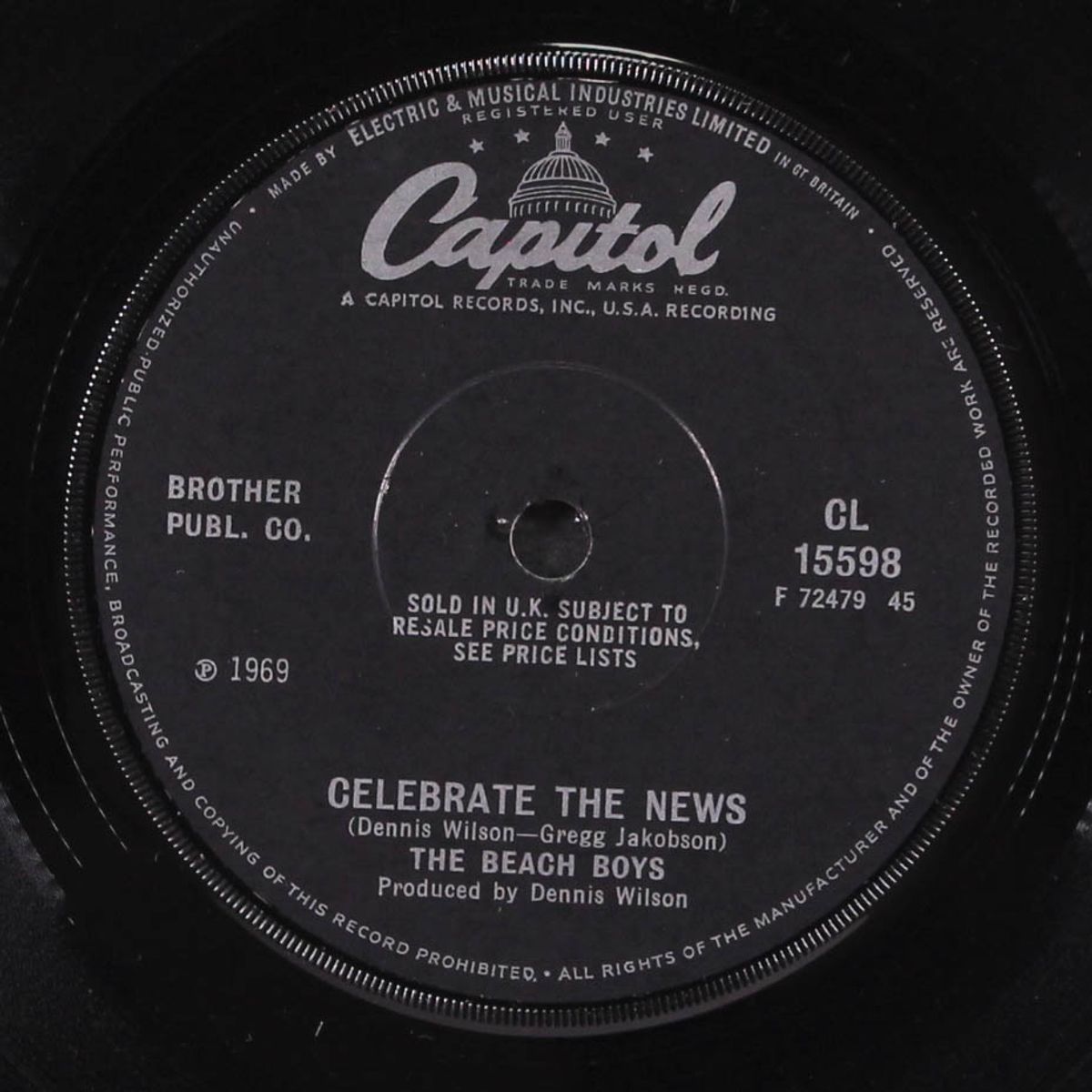 break away / celebrate the news by BEACH BOYS
