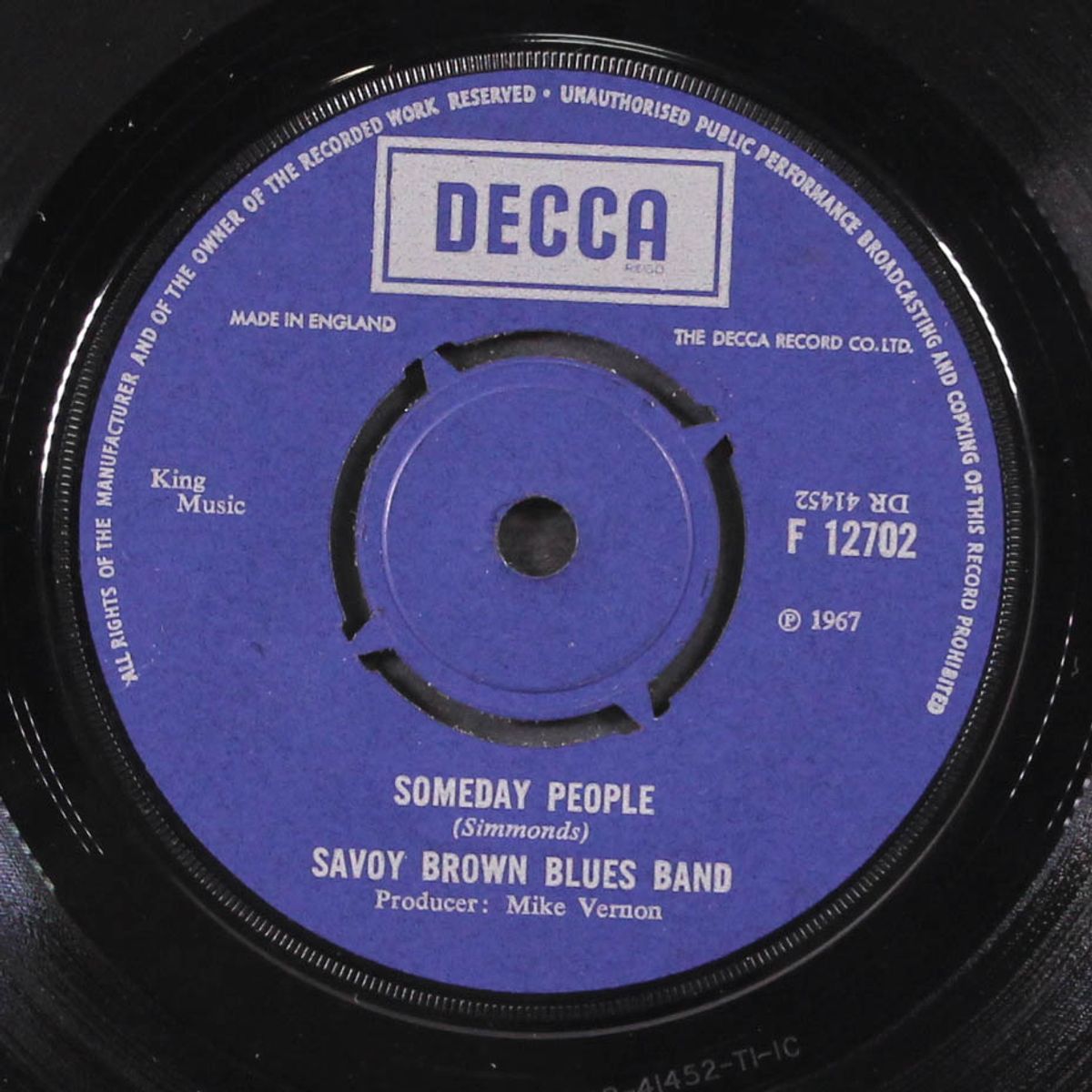 taste and try, before you buy / someday people by SAVOY BROWN