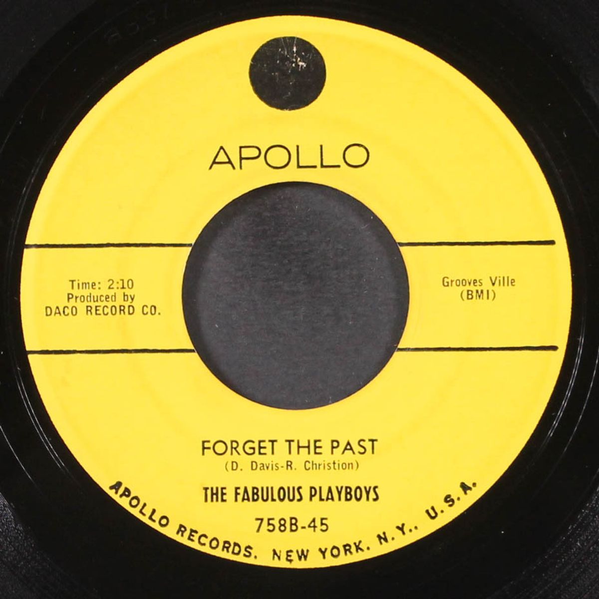nervous / forget the past by FABULOUS PLAYBOYS