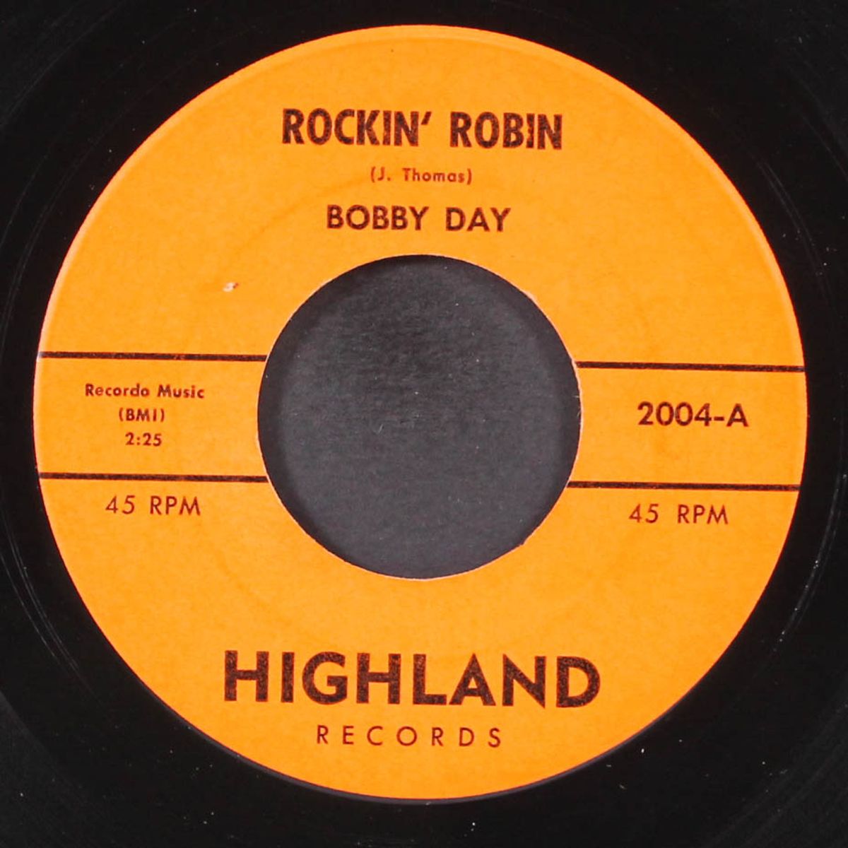 rockin' robin / so long baby by BOBBY DAY