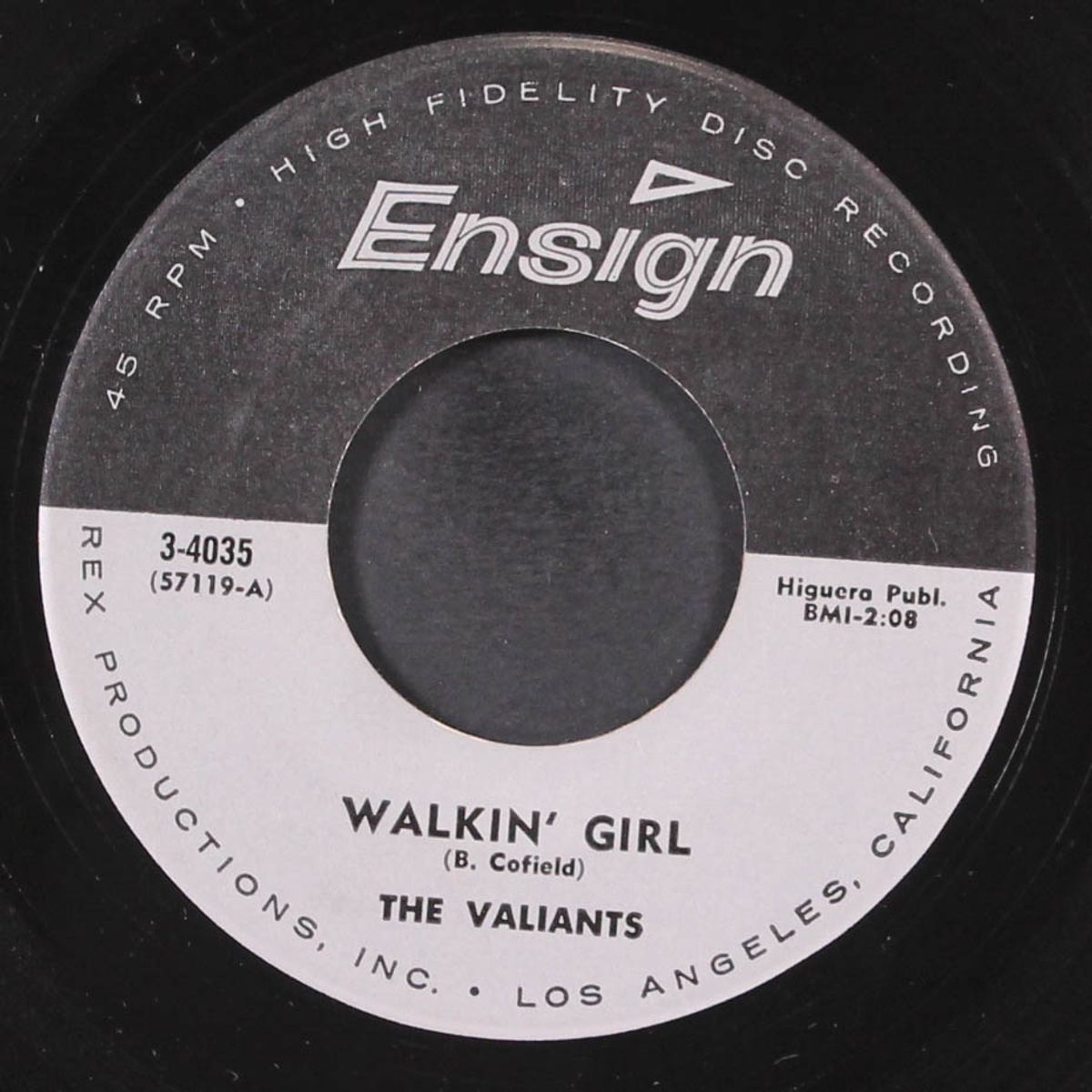walkin’ girl / we knew by BILLY STORM