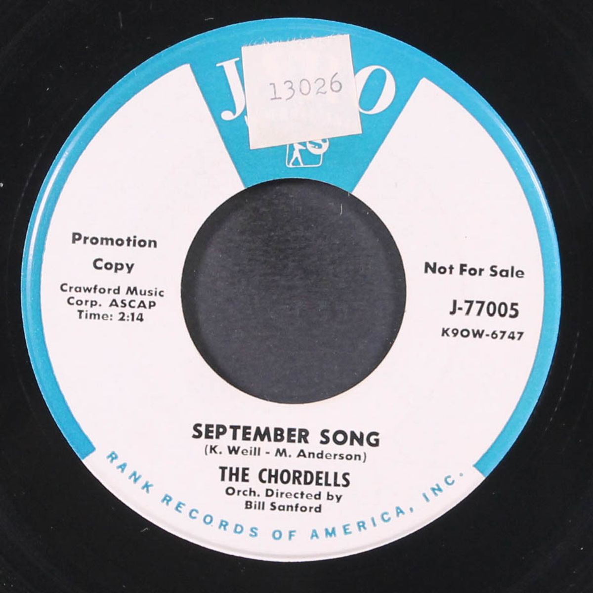 at last / september song by CHORDELLS