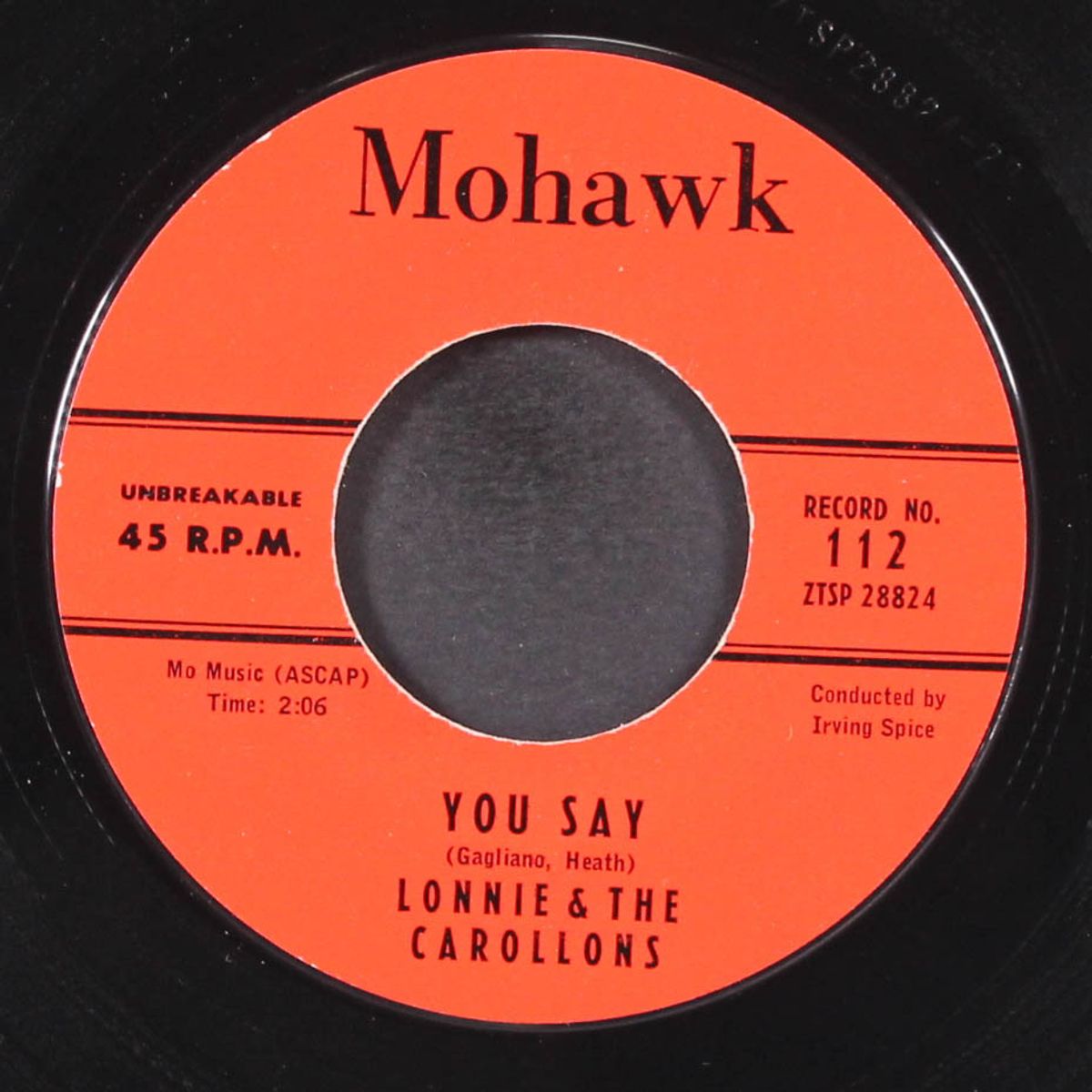 you say / backyard rock by LONNIE & CAROLLONS