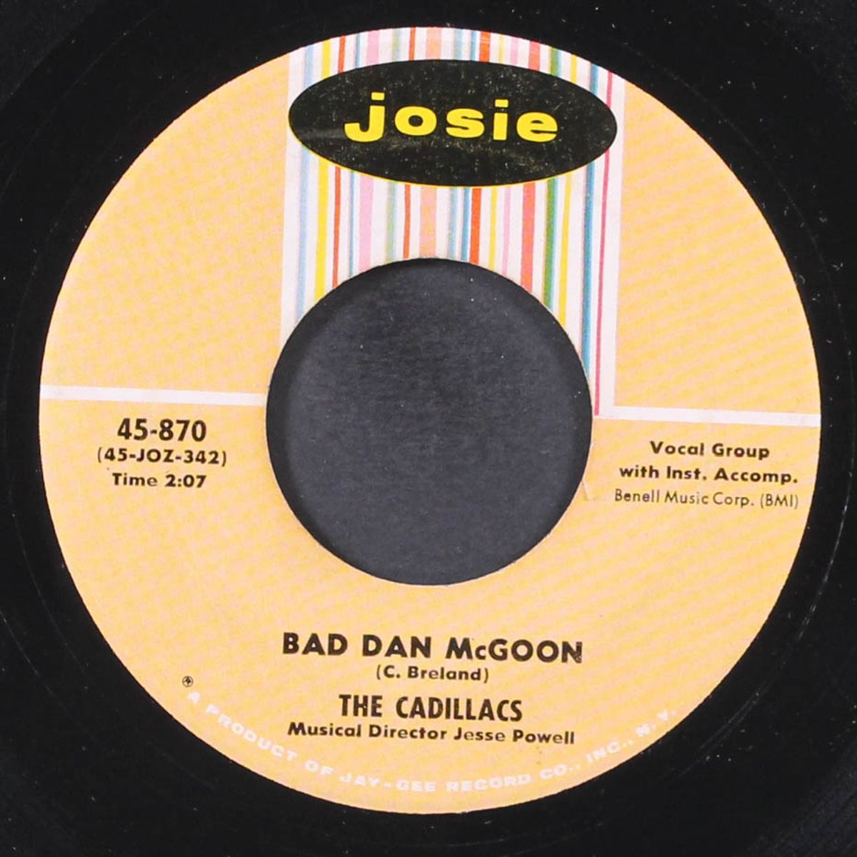 dumbbell / bad dan mcgoon by CADILLACS