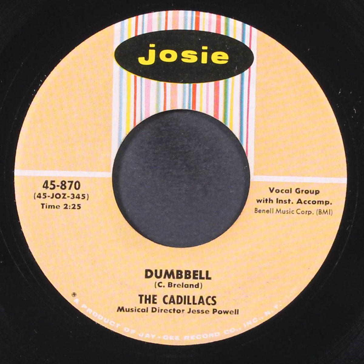 dumbbell / bad dan mcgoon by CADILLACS