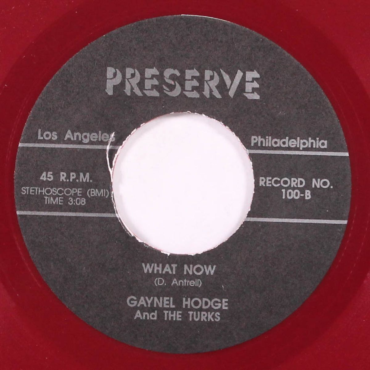 heartbreak / what now by GAYNEL HODGE & TURKS
