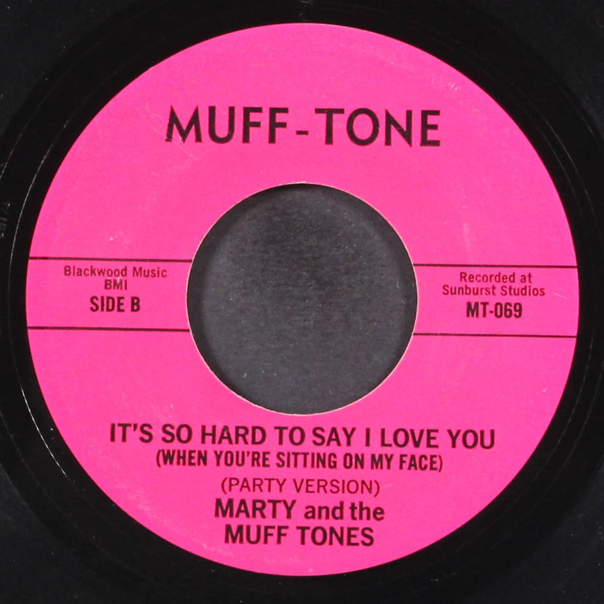 it's so hard to say i love you by MARTY & MUFF TONES