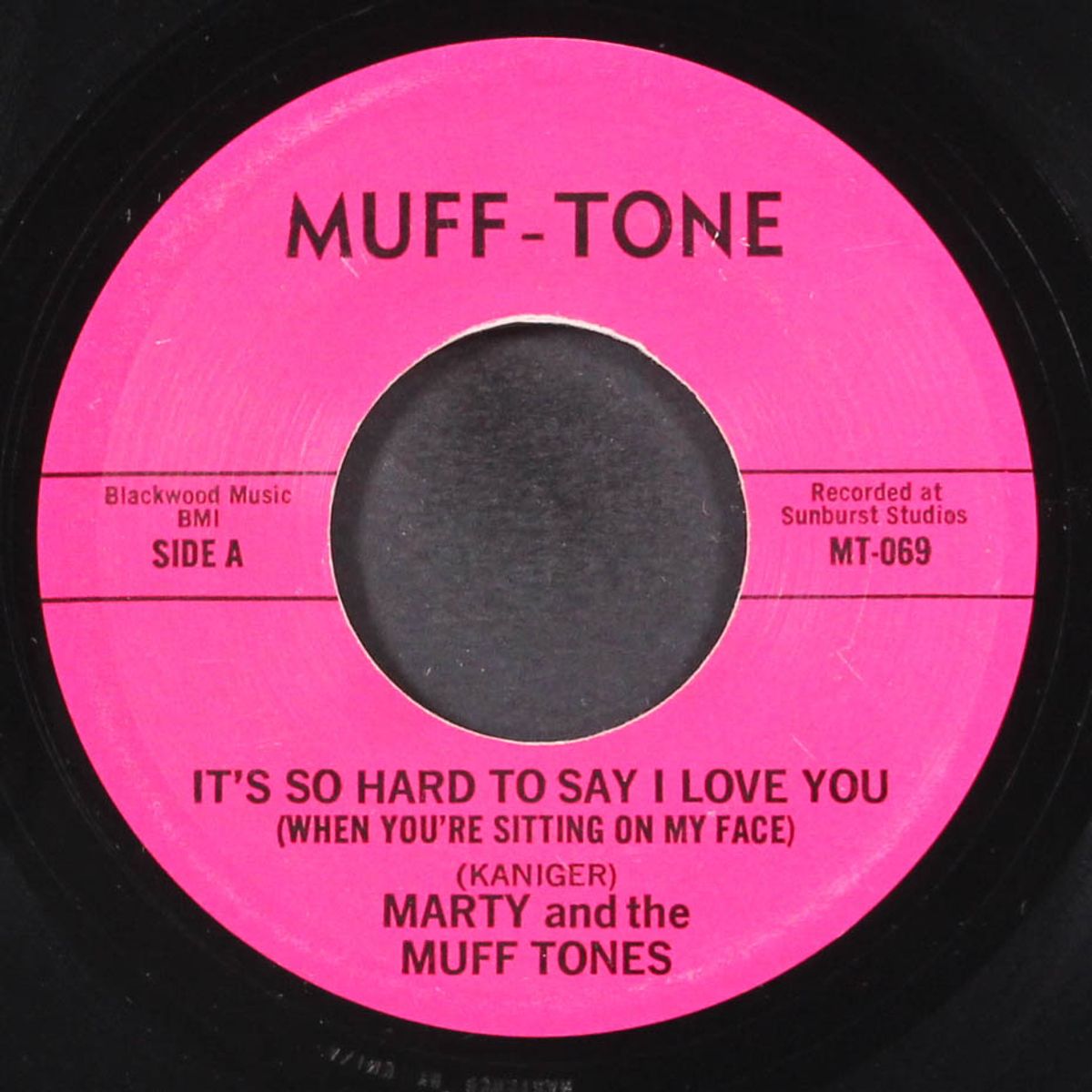 it's so hard to say i love you by MARTY & MUFF TONES