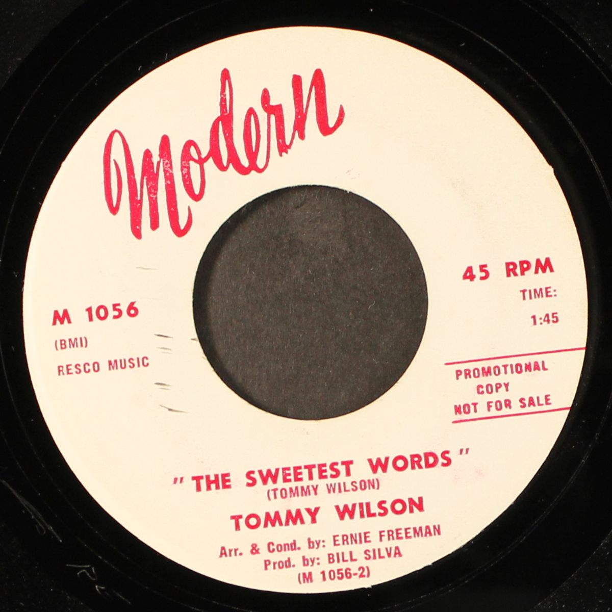 kisses and tears / the sweetest words by TOMMY WILSON