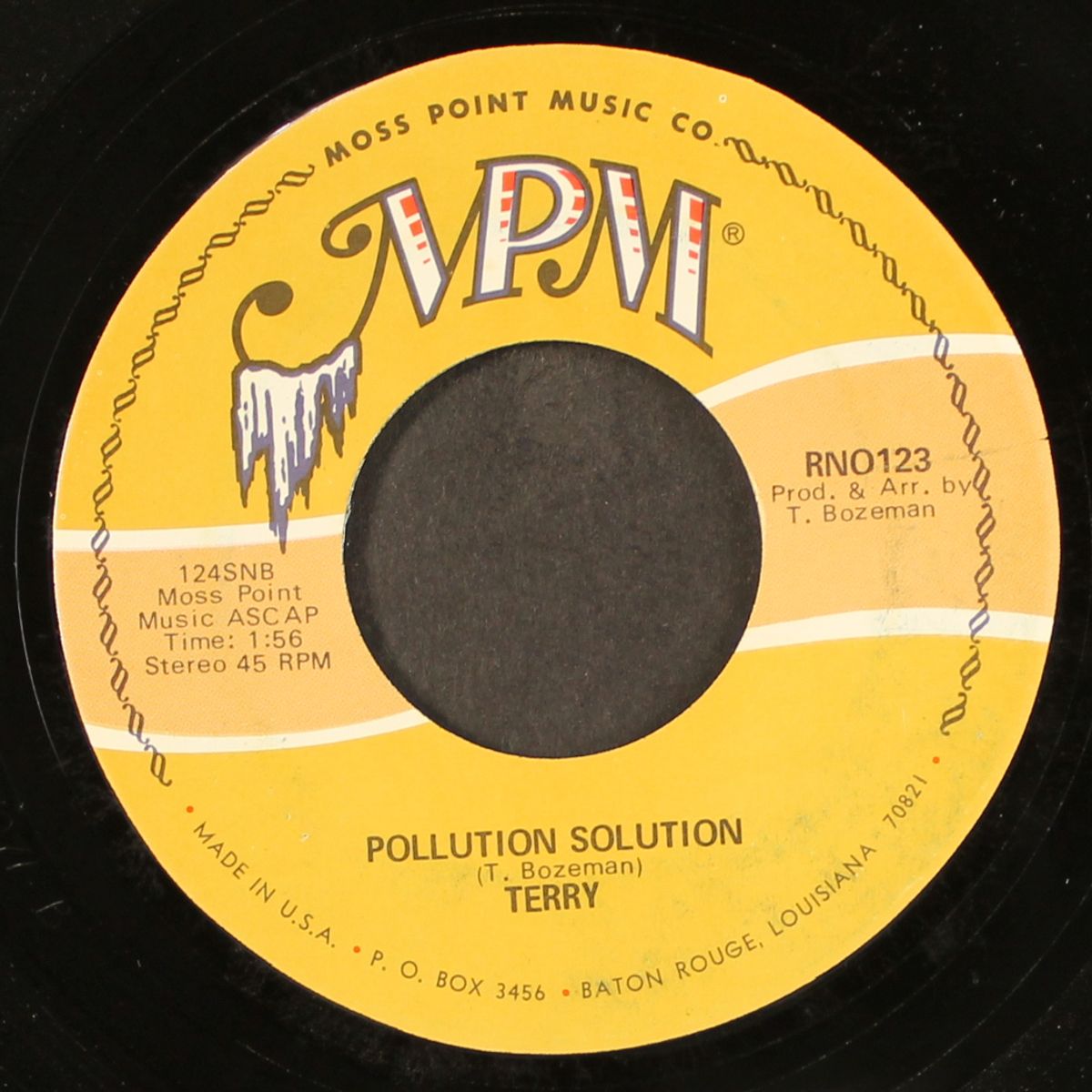 pollution solution / just enough to keep me hangin' on by TERRY