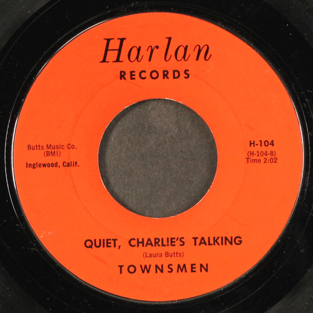 lonely lover / quiet, charlie's talking by TOWNSMEN