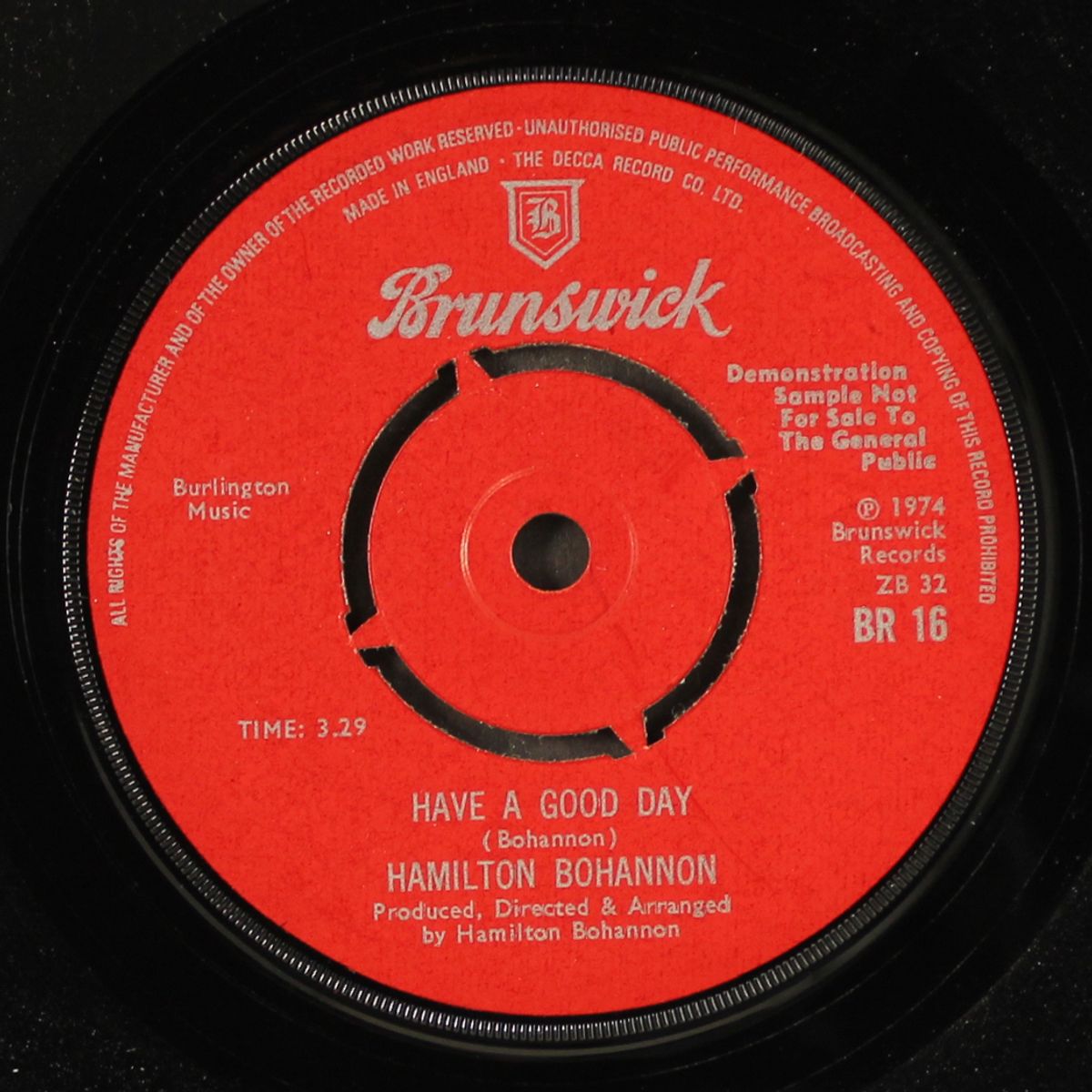 south african man / have a good day by HAMILTON BOHANNON